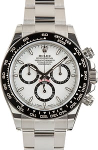 Pre-Owned Rolex Cosmograph Daytona 126500 White Dial