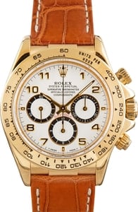 Rolex Daytona Ref 16518 White Dial