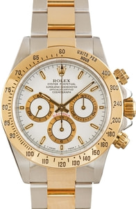 Used Rolex Daytona 16523 White Dial