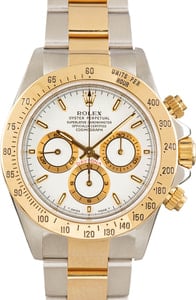 Rolex Daytona 16523 White Zenith Cosmograph