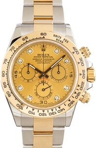 Pre-Owned Rolex Daytona 116503 Champagne Diamond Dial