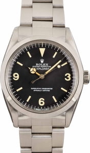Vintage Rolex Explorer 1016 Black Dial