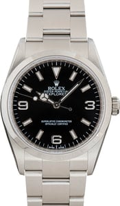 Rolex Explorer 114270 Black Dial
