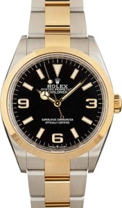Rolex Explorer 124273 Black Arabic Dial