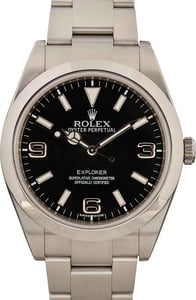 PreOwned Men's Rolex Explorer 214270 Stainless Steel