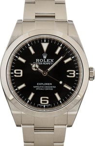 Rolex Explorer 214270 Stainless Steel Oyster
