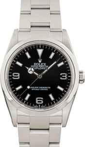 Used Rolex Explorer Ref 114270 Black