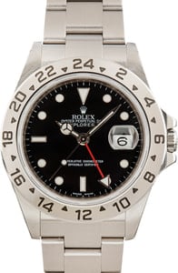 Rolex Explorer II 16570 Black Dial