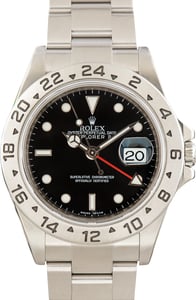 Pre-Owned Rolex Explorer II Ref 16570T Timing Bezel