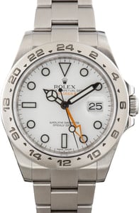 Rolex Explorer II 216570 White 42MM