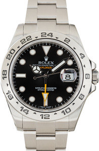Pre-Owned Stainless Steel Rolex Explorer II Ref 216570