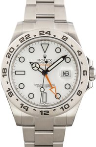Rolex Explorer II 216570 White Dial