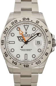 Rolex Explorer II 216570 White 42MM
