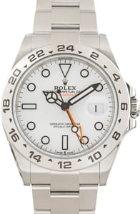 Pre-Owned Rolex Explorer II Ref 226570 White Dial