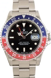Used Rolex GMT-Master Pepsi 16700 Stainless Steel