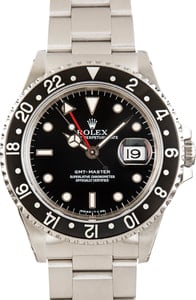 Men's Rolex GMT-Master ref 16700 Black Dial