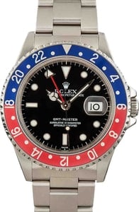 Pre-Owned Rolex GMT-Master 16700 Pepsi