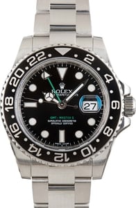182864 Used Rolex GMT-Master II Ref 116710 Black Dial