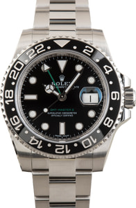 Men's Used Rolex GMT Master II Ref 116710 Black