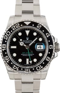 Used Rolex GMT-Master II Steel 116710 Black Dial