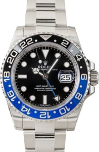 Used Rolex GMT-Master II Ref 116710BLNR Batman Bezel
