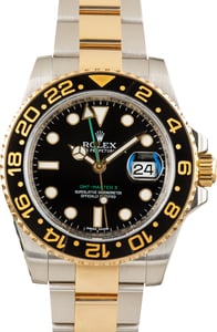 Used Rolex GMT-Master II Steel & Gold Ref 116713