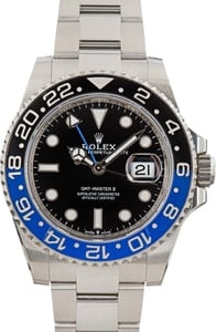 Rolex GMT-Master II Batman 126710BLNR Stainless Steel