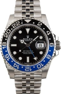 Men's Pre-owned Rolex GMT-Master II Ref 126710 Batgirl