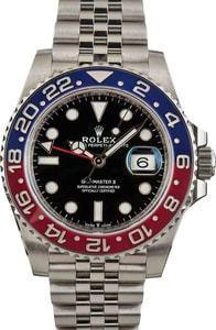 Pre-Owned Rolex GMT-Master II 'Pepsi' 126710 Jubilee Bracelet