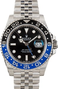 Pre-Owned Jubilee Bracelet Rolex GMT-Master II Batgirl Ref 126710BLNR