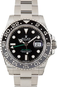 Used Rolex GMT-Master II ref 126710GRNR Bruce Wayne Oyster Bracelet