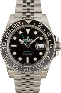 Pre-Owned Rolex GMT-Master II Ref 126710GRNR Bruce Wayne Jubilee Band