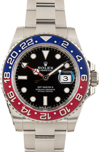 Used Rolex GMT-Master II Ref 126710BLRO Pepsi