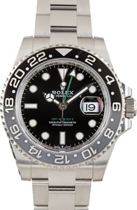 Used Rolex GMT-Master II Black & Grey Bruce Wayne Ref 126710GRNR
