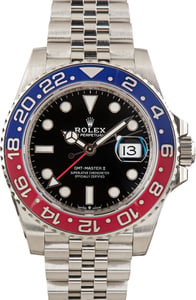 Pre-Owned Rolex GMT-Master II Jubilee Bracelet Pepsi Ref 126710BLRO