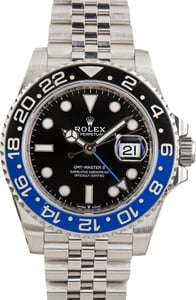 Pre-Owned Rolex GMT-Master II Blue & Black Batgirl Ref 126710BLNR