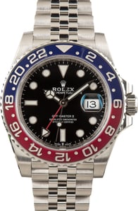 Used Rolex GMT-Master II Pepsi Ref 126710BLRO Cerachrom Bezel