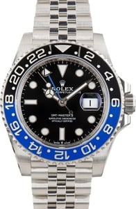 Used Rolex GMT-Master II Ref 126710BLNR Batgirl Jubilee Bracelet