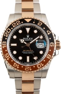 Men's Rolex GMT-Master II Two Tone 126711 Root Beer