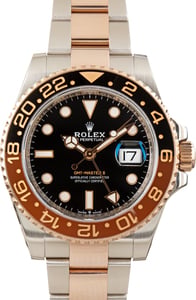 Used Rolex GMT-Master II Ref 126711CHNR Steel & 18k Everose Gold Root Beer