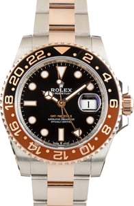 Used Steel & 18k Rose Gold Rolex GMT-Master II Root Beer Ref 126711CHNR