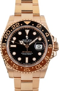 Rolex GMT-Master II Everose Ref 126715 'Root Beer' Model