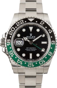 Used Rolex GMT-Master II Ref 126720VTNR Left Handed Sprite Oyster Bracelet