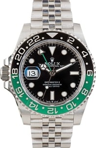 Used Rolex GMT Master II Ref 126720VTNR Left Handed Sprite