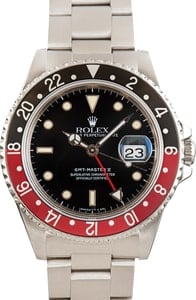 Preowned Rolex GMT-Master II Ref 16710 Coke