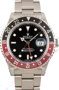 184624 Used Rolex GMT Master II Ref 16710 Coke