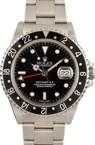 Rolex GMT-Master II Ref 16710 Black Dial