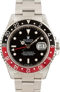 Rolex GMT-Master II Ref 16710 Red & Black Coke