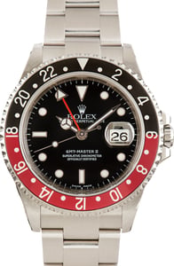 Pre-Owned Rolex GMT-Master II Coke Ref 16710