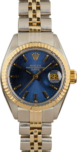 Used Rolex Date 6917 Blue Dial